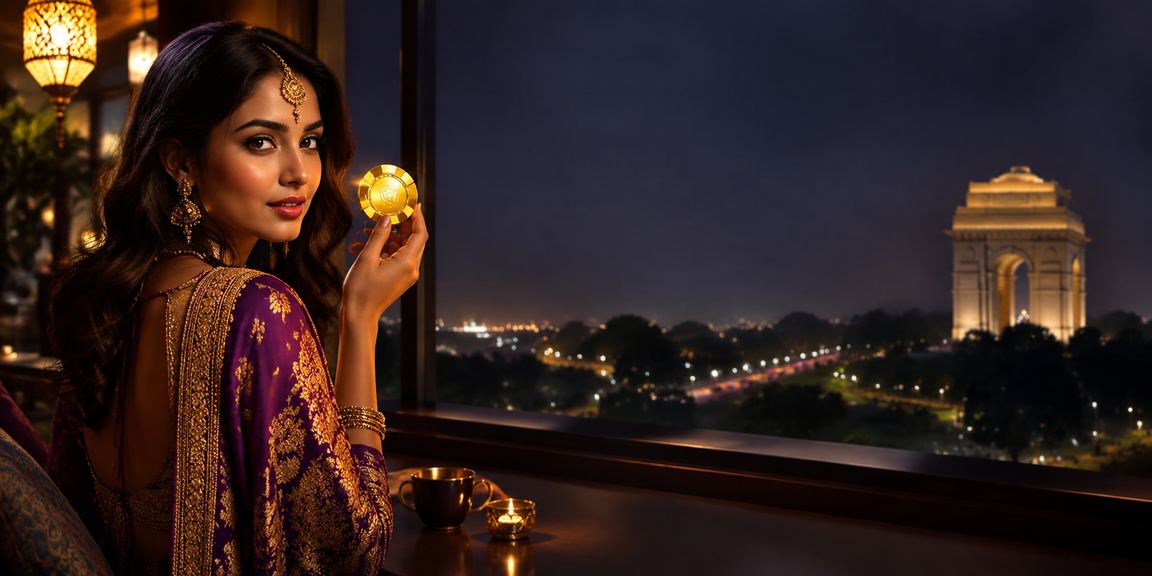 Upbeat Indian casino player registering with mobile app